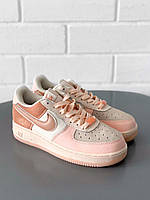 Женские кроссовки Nike Air Force 1 Розовые