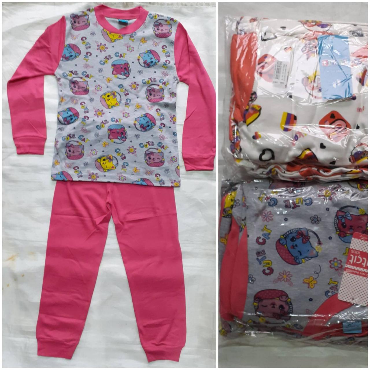 Підліткова піжама інтерлок на 9-12 років