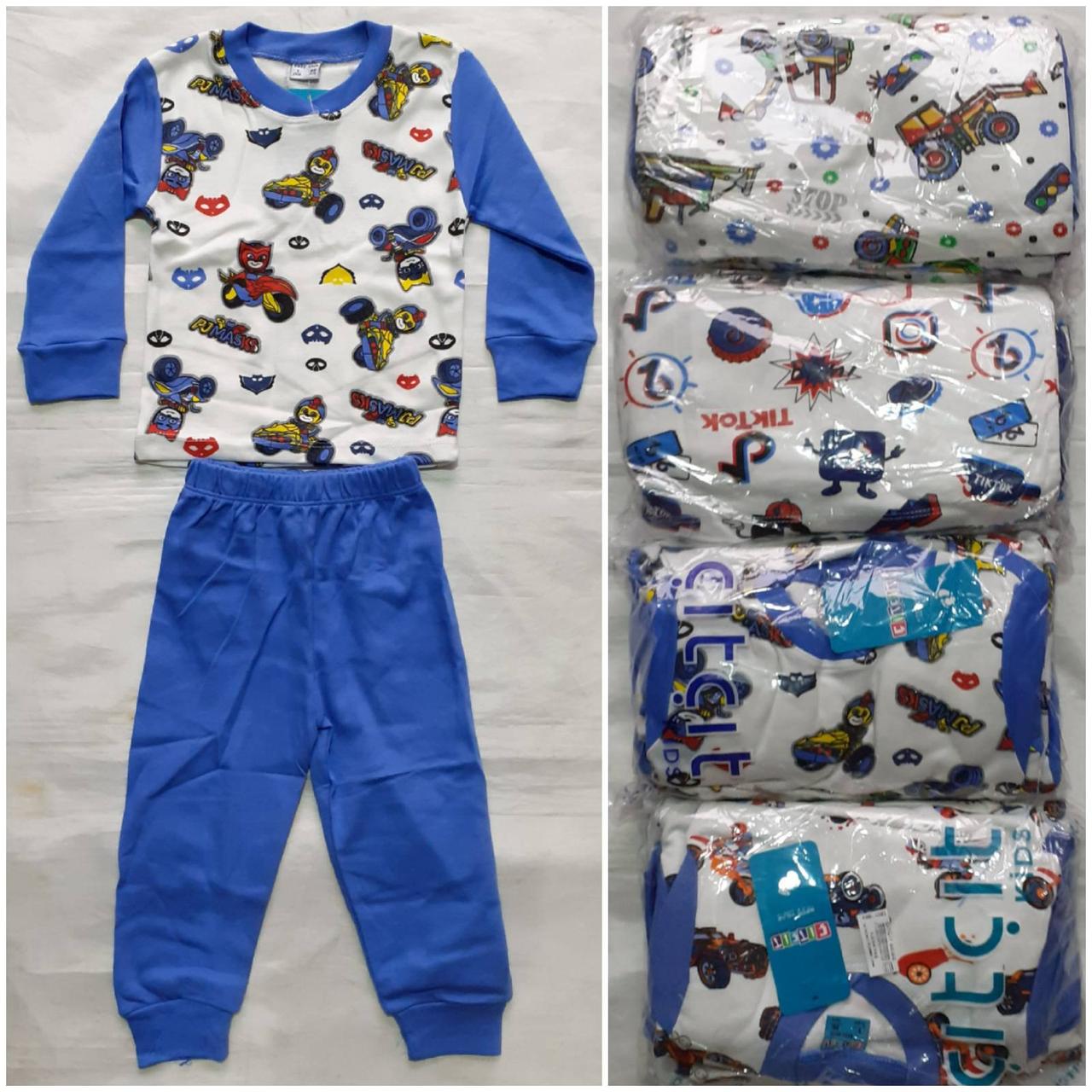 Дитяча піжама інтерлок на 1-4 роки