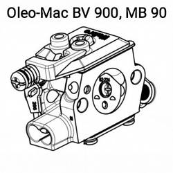 Карбюратор для Oleo-Mac BV 900, MB 90, BV 901, MB 900 на повітродувку Олео-Мак (CFI0613400)