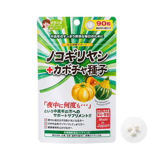 Japan Gals Saw Palmetto екстракт + олія гарбузового насіння + вітамін E, 90 таб на 30 днів