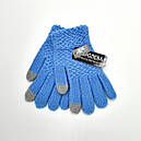 Рукавички перчатки дитячі букле для дівчаток підлітків сенсорні (продаються тільки від 12 пар), фото 2