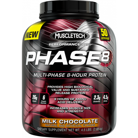 Багатокомпонентний протеїн MuscleTech Phase 8 Protein 2000 г