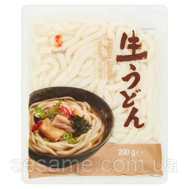 Пшенична локшина Удон Samlip Sanuki Fresh Udon Noodle 600грамм (Корея)