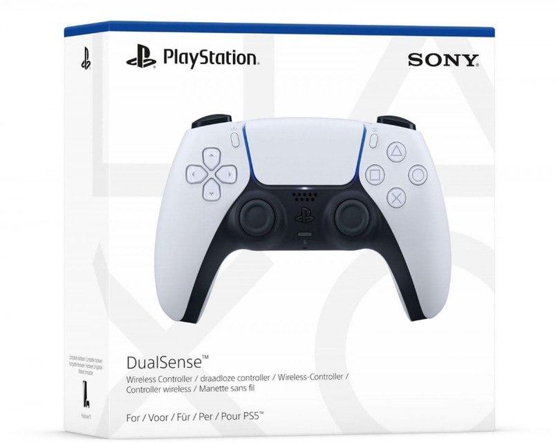 Безпровідний геймпад PlayStation 5 DualSense Bluetooth PS5 White