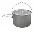 Казанок титановий для походу туризму та кемпінгу каструля з титану Lixada Titanium POT-2800, фото 3