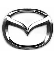 Эмблема Mazda скотч 125х100мм пластик