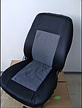 Чохли сидінь універсальні на ВАЗ 2108-09-13-15 Tuning "A" повний комплект Світла (Шахматка), фото 5