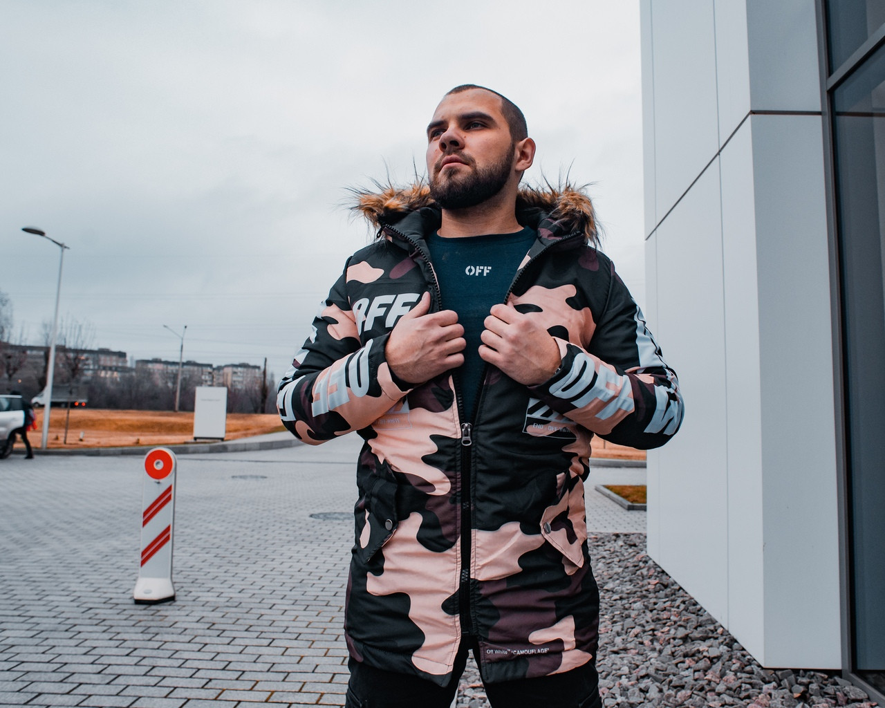 Парку OFF WHITE, куртка OFF WHITE, парку офф вайт, куртка оф вайт ...