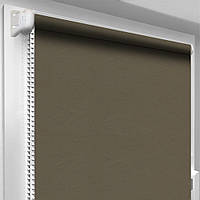 Жалюзи ролеты на кухню "Oasis" Блекаут Виски ТЕРМО