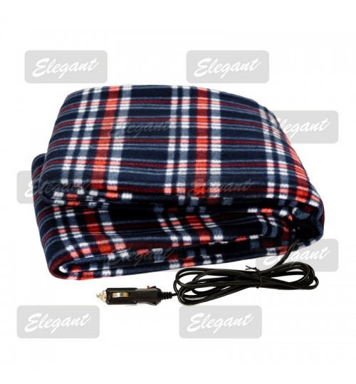 Плед із підігрівом в авто 12v (145 х 100 см) Польща Elegant 100 604