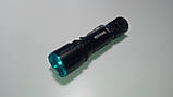 Ліхтар ручний WD216-T6/RB216-T6, акумулятор 18650, microUSB, zoom, фото 3