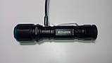 Ліхтар ручний WD216-T6/RB216-T6, акумулятор 18650, microUSB, zoom, фото 8