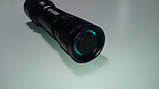 Ліхтар ручний WD216-T6/RB216-T6, акумулятор 18650, microUSB, zoom, фото 6