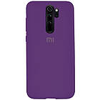 Чехол Silicone Case full Xiaomi Redmi 8 Purple (ксиоми редми 8), фото 3