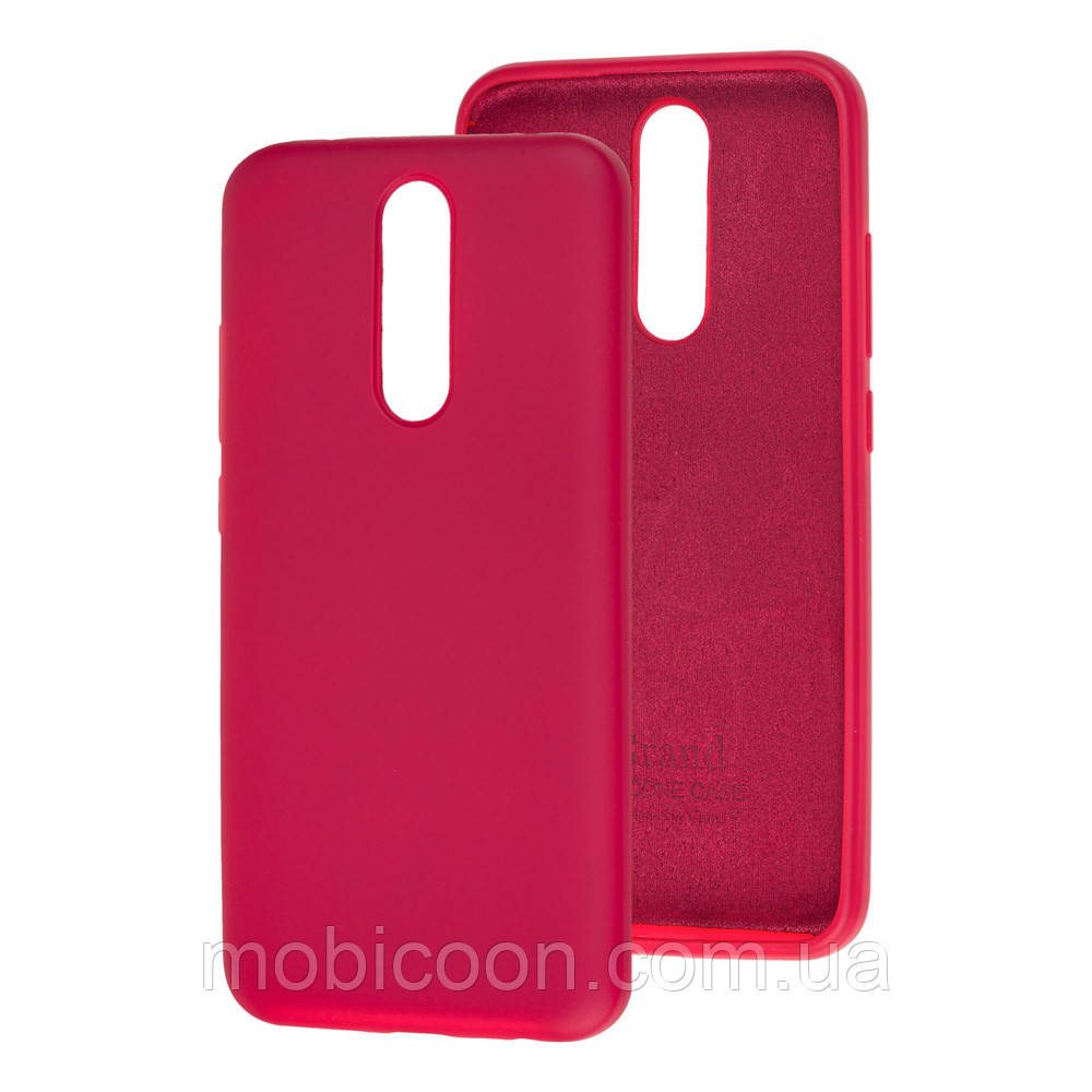 Чохол Silicone Case full Xiaomi Redmi 8 Hot Pink (ксиоми редмі 8)