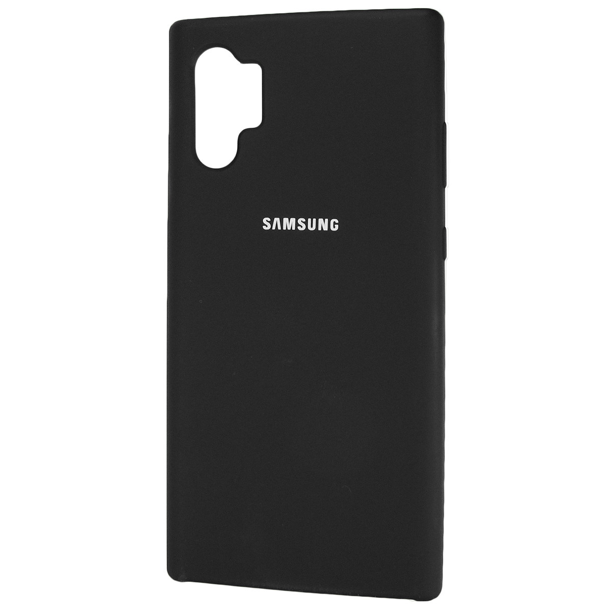 Чохол Silicone Case для Samsung N975 Galaxy Note 10 Plus Black