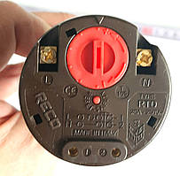Термостат бойлера водонагрівача круглий Reco Італія 270 мм 30-83 °C з аварійною кнопкою