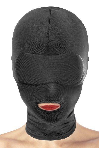 Капюшон для БДСМ з відкритим ротом Fetish Tentation Open Mouth Hood, фото 1