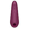 Вакуумний кліторальний стимулятор Satisfyer Curvy 1+ Rose Red з керуванням через інтернет, фото 4