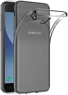 Чохол силіконовий для Samsung Galaxy J3 (2017) J330 прозорий (самсунг галаксі джей 3 2017 джей 330)