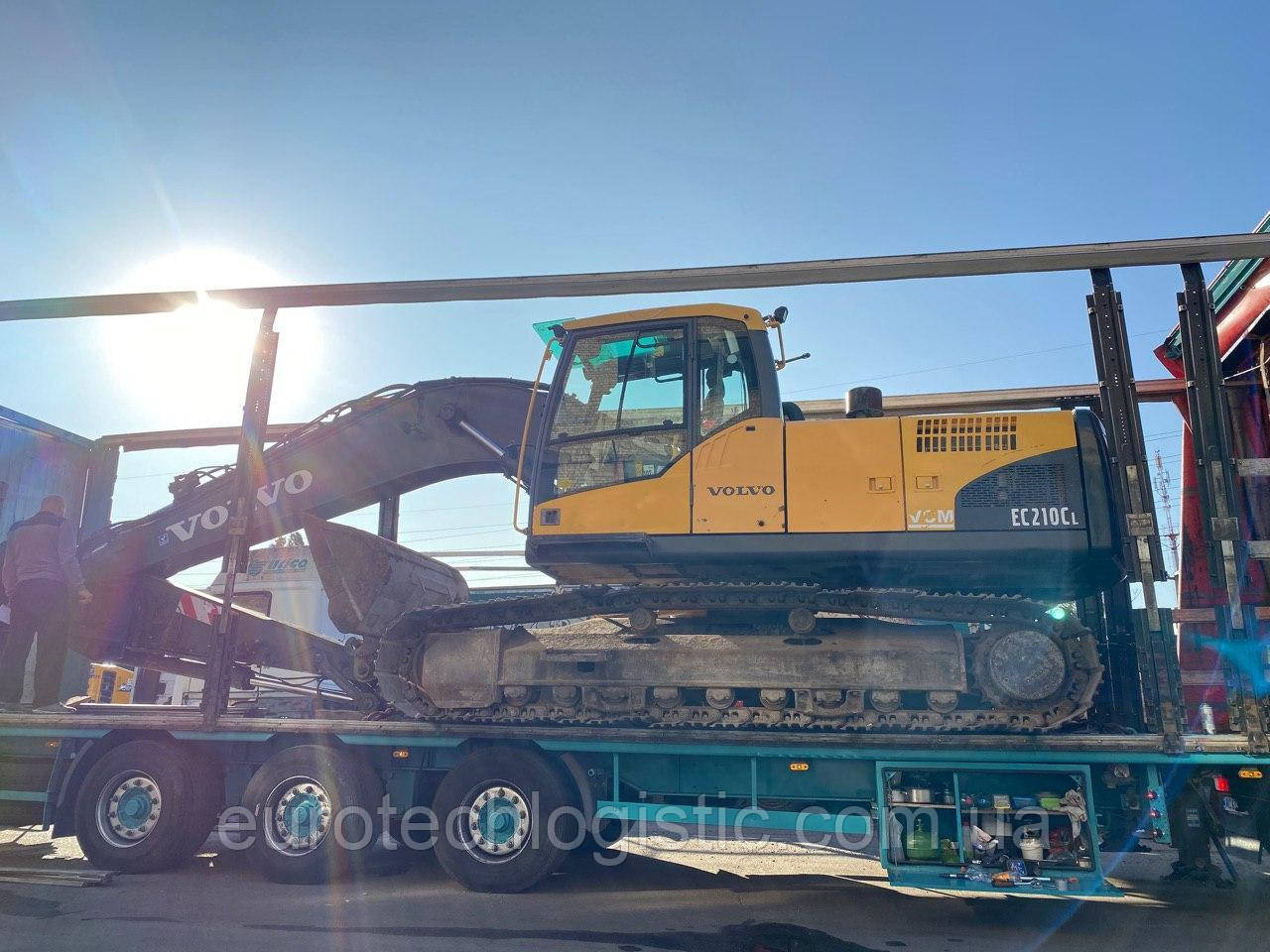 Гусечний екскаватор Volvo EC210CL