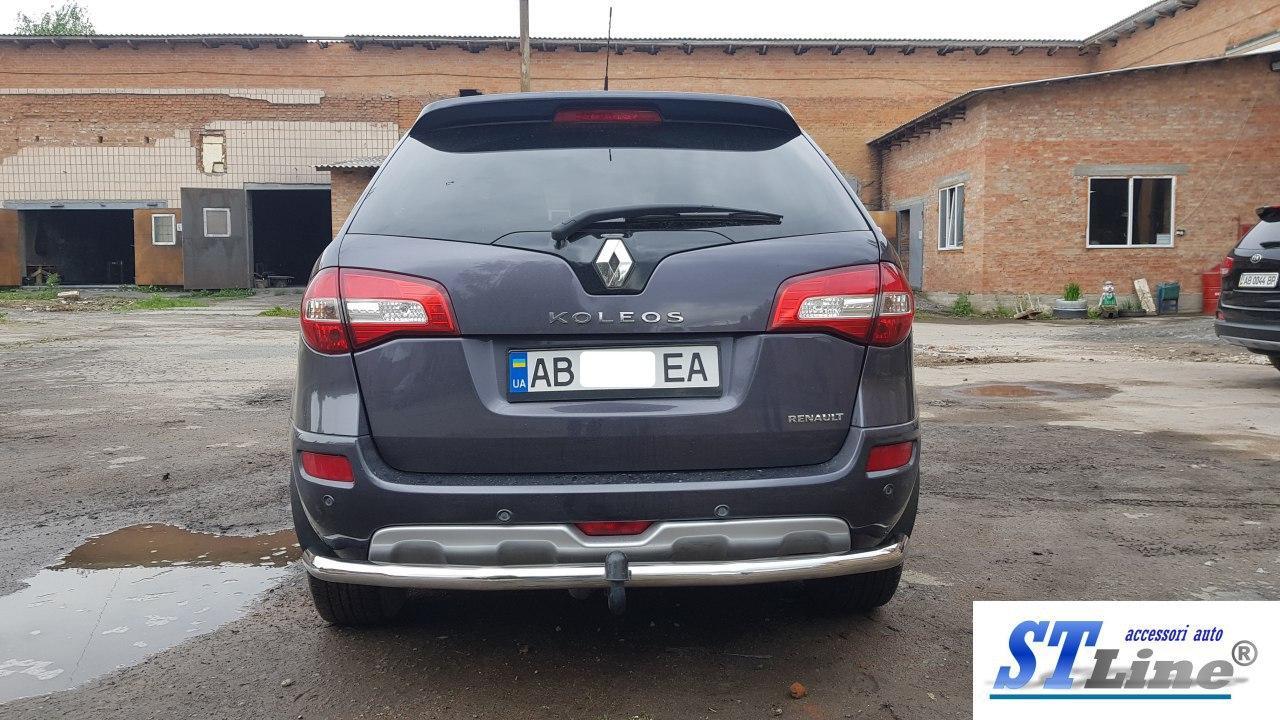 Захист заднього бампера на Renault Koleos (c 2010-го), фото 1