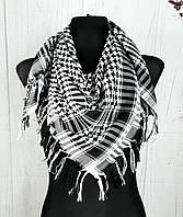 Арафатка куфія шемаг хустка в арабському стилі чорно-білий