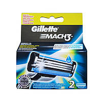 Сменные картриджи Gillette Mach3 2 шт (3014260251970)