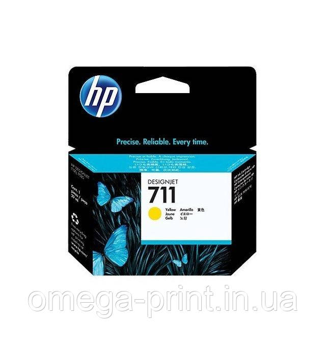 Картридж HP No.711 DesignJet 120/520 Yellow (CZ132A) в сервісному центрі Омега-Принт фото Картридж HP No.711 DesignJet 120/520 Yellow (CZ132A) в сервісному центрі Омега-Принт картинка