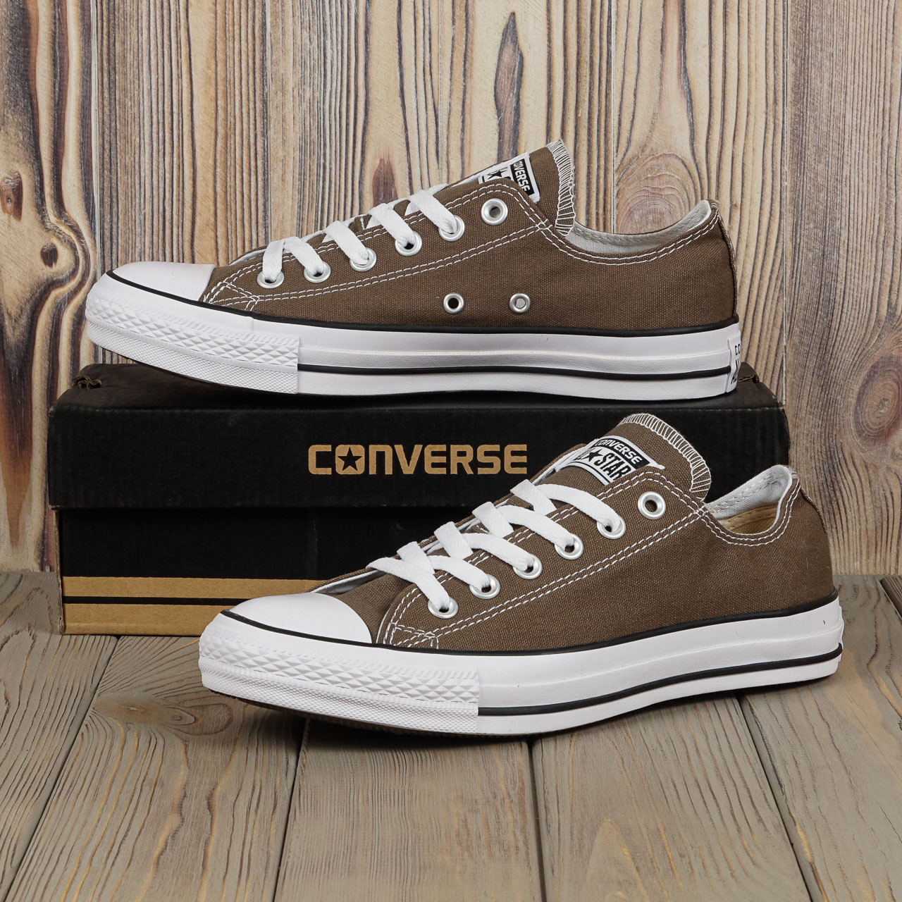 Кеди All Star Chuck Taylor сірі низькі