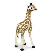 М'яка іграшка Плюшеве дитинча жирафа ТМ Melissa&Doug, фото 6