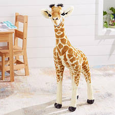 М'яка іграшка Плюшеве дитинча жирафа ТМ Melissa&Doug, фото 4