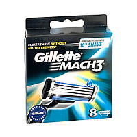 Сменные картриджи Gillette Mach3 8 шт (3014260243548)