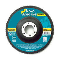 Круг лепестковый Novoabrasive 125*22.23мм P36 T27