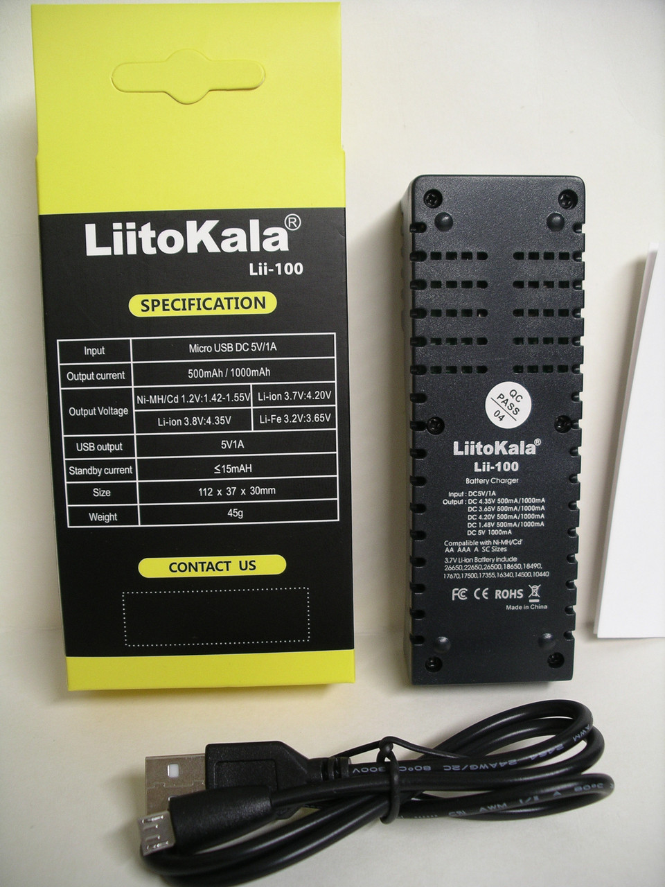 Зарядное устройство LiitoKala Lii-100 + Powerbank - фото 3 - id-p375499040