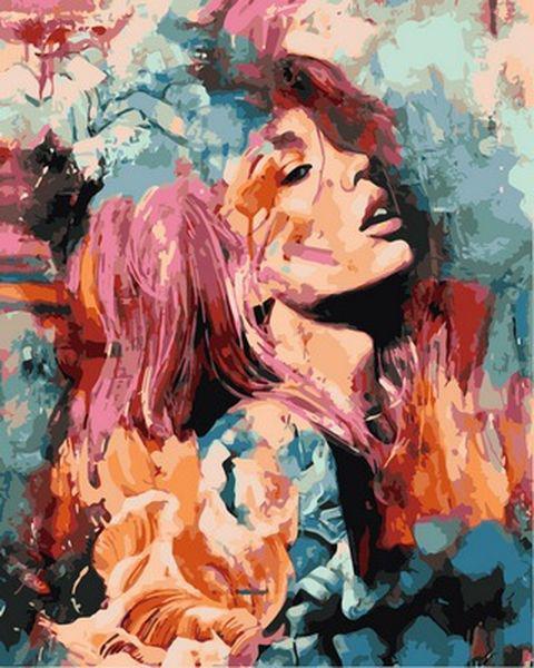 Картина за номерами 40х50 см Babylon Жіночий погляд Художник Димитра Мілан (RVP 983), фото 1