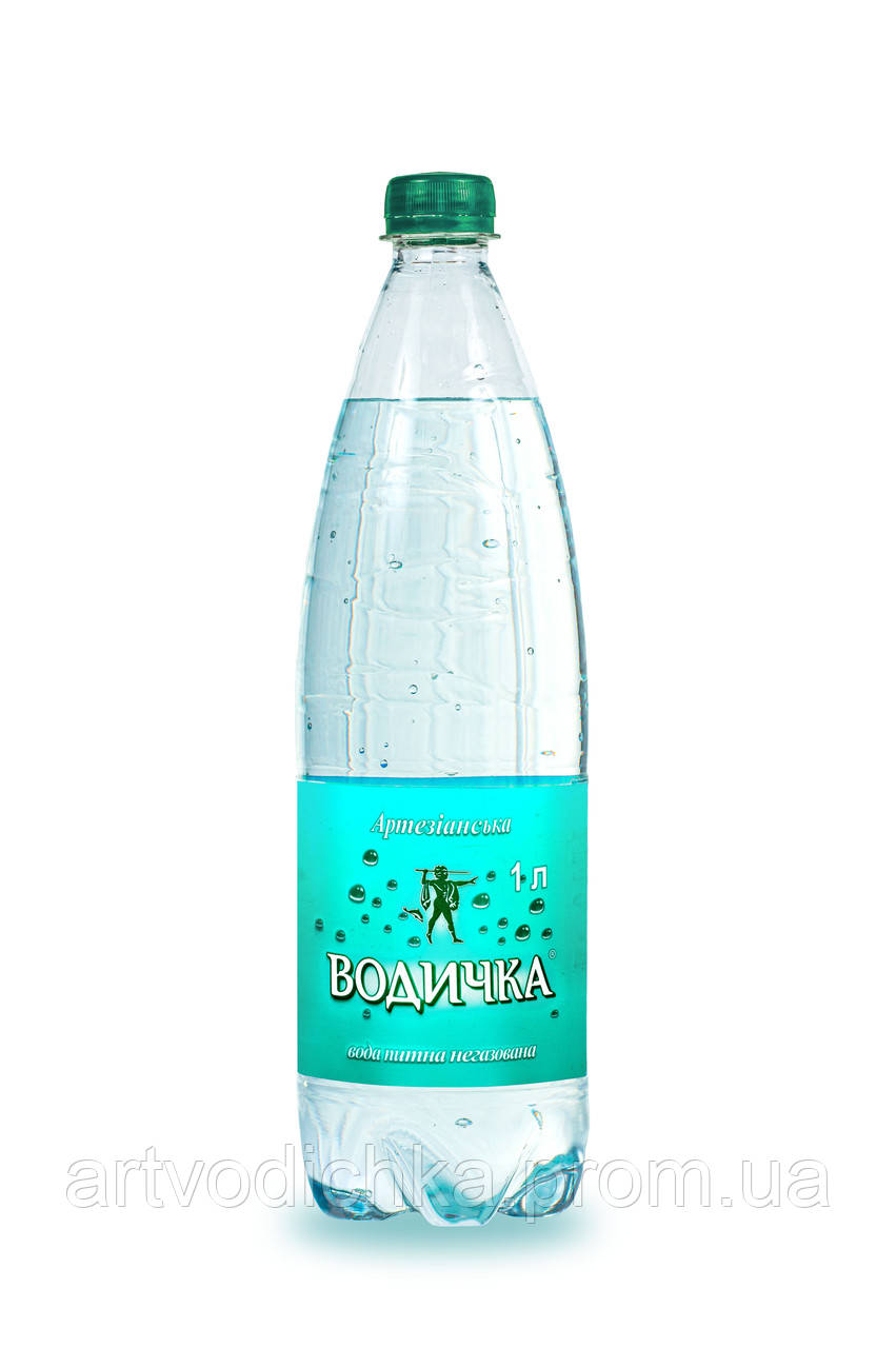 Вода "Водичка" 1,0 л, артезианська, негазована