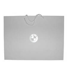 Подарунковий паперовий пакет BMW Paper Bag, White, Size L, артикул 80502452052