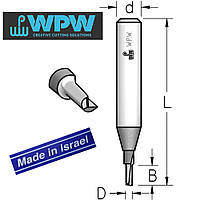 Фреза пазова WPW D2 B5 d6 однозубая P110203