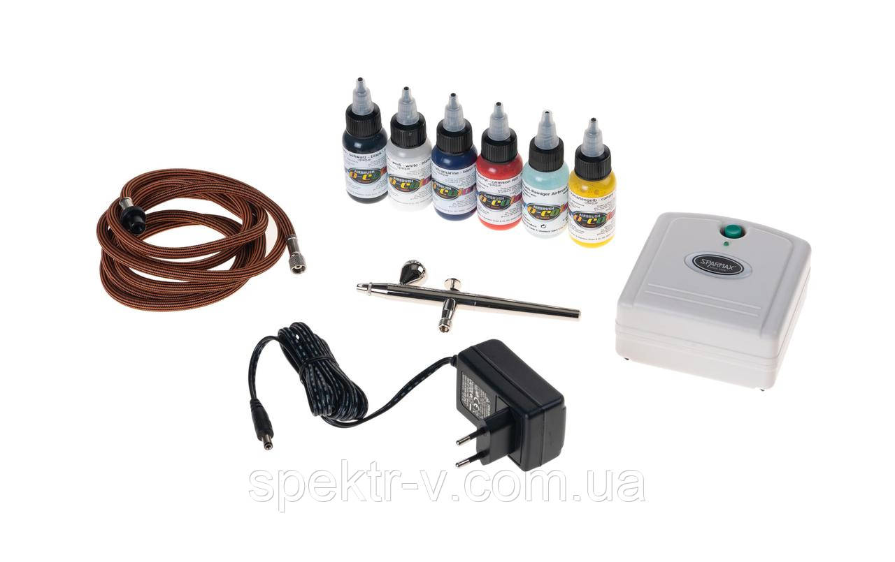 Стартовий набір для аерографії — Airbrush Starter Set Harder&Steenbeck 125555, фото 1