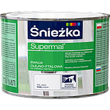 Емаль олійно фталева Sniezka Supermal ВИШНЕВА 5л  F595, фото 2