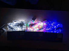 Новогодняя светодиодная гирлянда 300LED 18м белый, фото 5