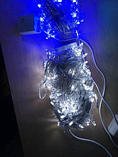 Новогодняя светодиодная гирлянда 300LED 18м белый, фото 6