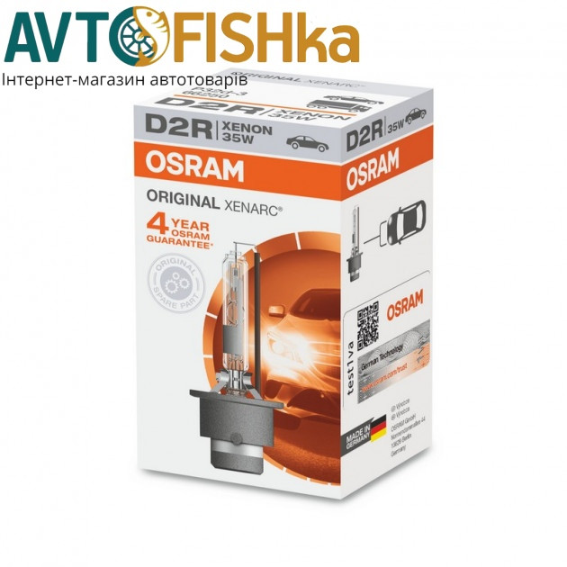 Лампа ксенонова D2R 12 V 35 W OSRAM 66250