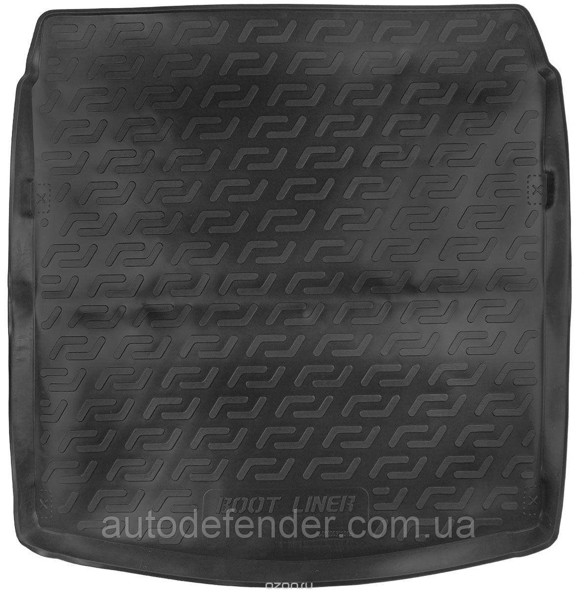 Коврик в багажник для Audi A4 B8 2008-2015, седан, резино-пластиковый (Lada Locker) - фото 1 - id-p1258236328