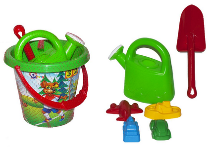 Пісочний набір.іграшки для ігор із піском.Набір для гри з піском і водою.