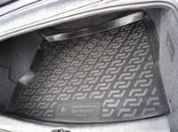 Коврик в багажник для Opel Vectra C 2002-2008 седан, резино-пластиковый (Lada Locker)