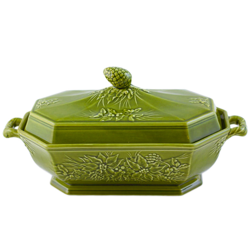 Новорічна супниця з кришкою "Зима", фото 1