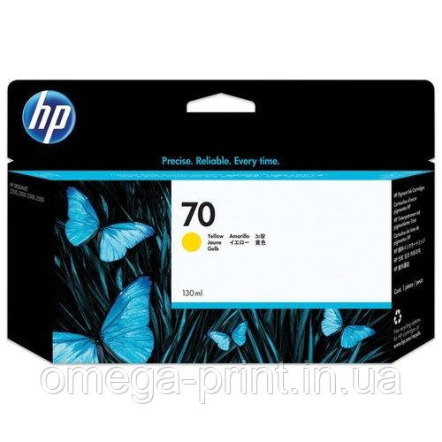 Картридж HP №70 DJ Z2100/3100/3200 Yellow 130ml C9454A в сервісному центрі Омега-Принт фото Картридж HP №70 DJ Z2100/3100/3200 Yellow 130ml C9454A в сервісному центрі Омега-Принт картинка